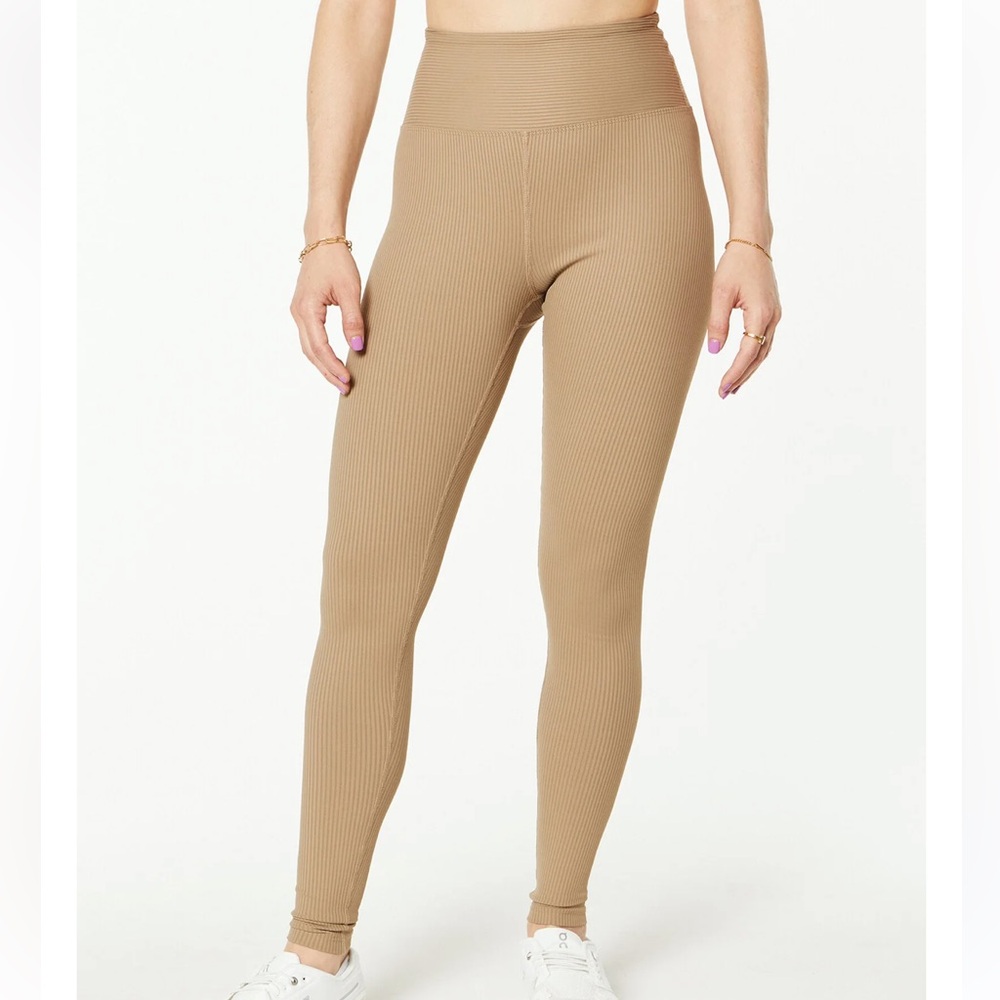 Ribbed High High Legging Caribou